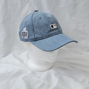 Levi's MLB 2016 World Series Denim Cap Adjustable Strapback Hat Cubs Rare